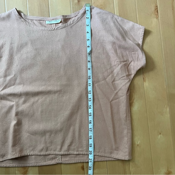 Two Fold Clothing Krissy Tee in Dusty Rose - Picture 11 of 11